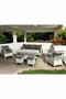 Hanah Home Conjunto de Jardín Rondi Milky Brown